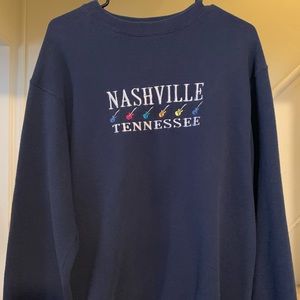 Cool Nashville Tennessee Crewneck